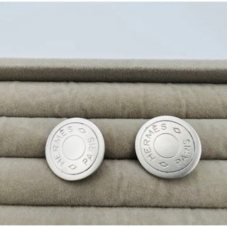 エルメス(HERMES)のエルメス　イヤリング　シルバー(ピアス)