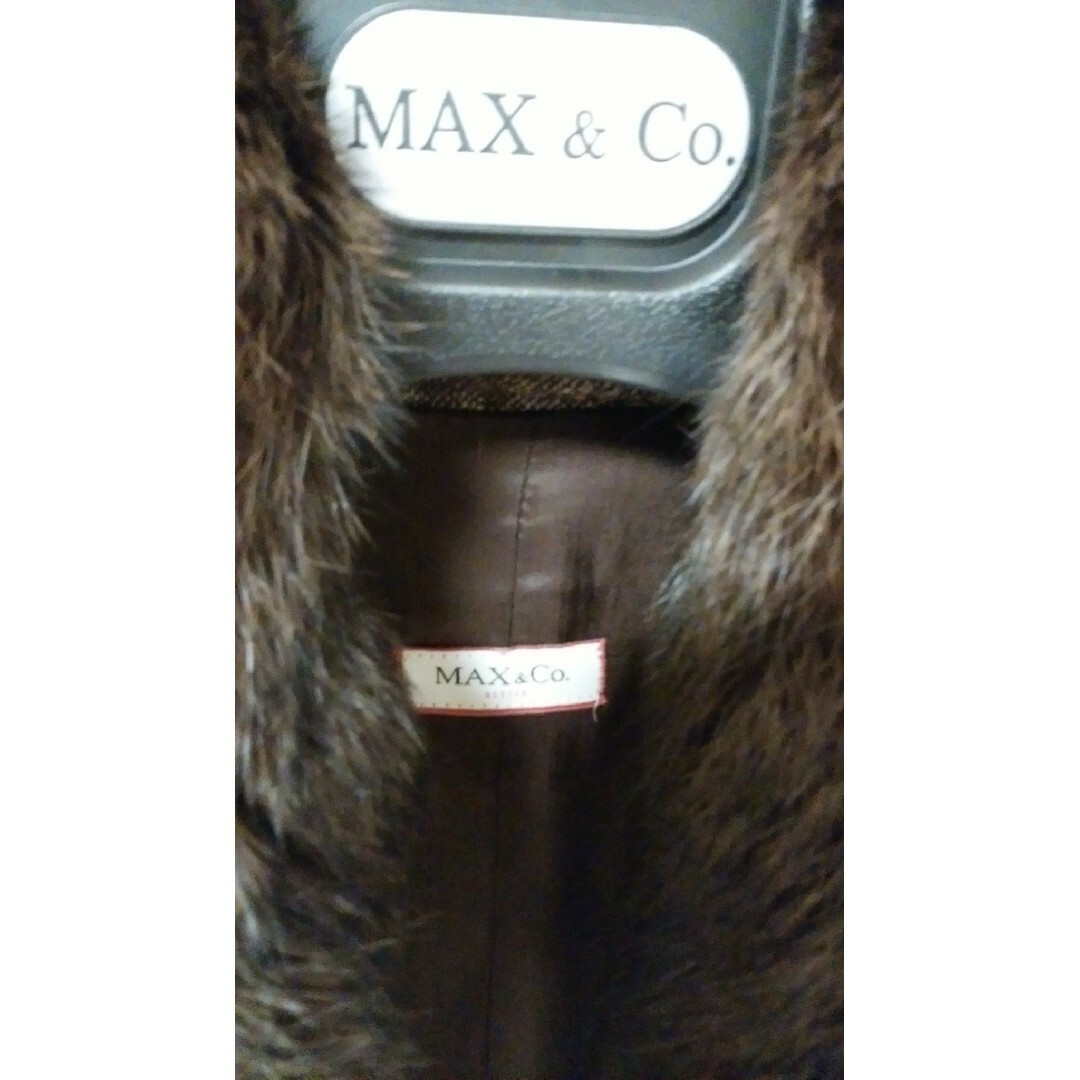 Max & Co.(マックスアンドコー)の★MAX&Co. ★ファー付き★ジャケット★ レディースのジャケット/アウター(その他)の商品写真
