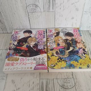 カドカワショテン(角川書店)のワケあり男装令嬢、ライバルから求婚される 上下(文学/小説)