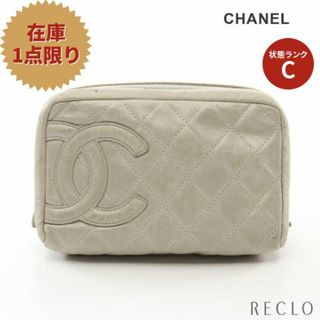 【美品☆】CHANEL ポーチ / マトラッセ2.55 シルバー