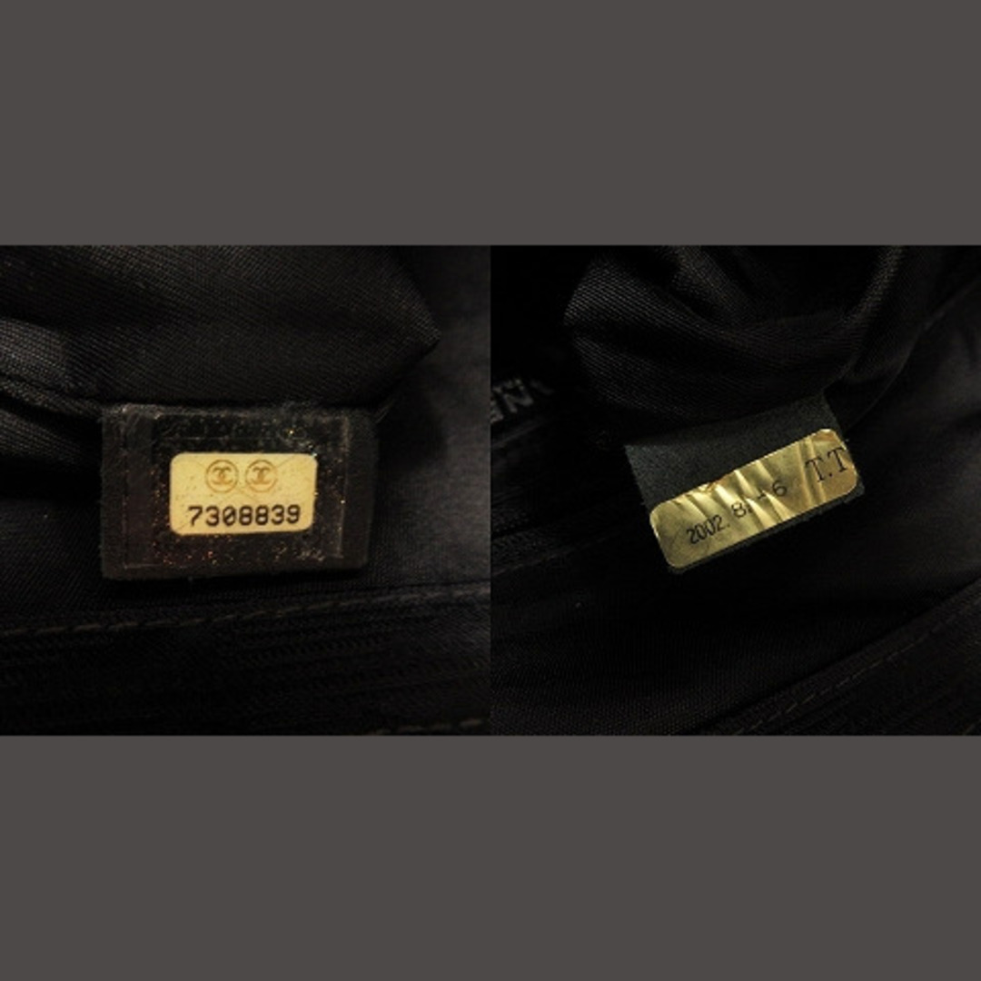 CHANEL(シャネル)のシャネル CHANEL ニュートラベルライン ロゴ クラッチバッグ 黒 ブラック レディースのバッグ(クラッチバッグ)の商品写真