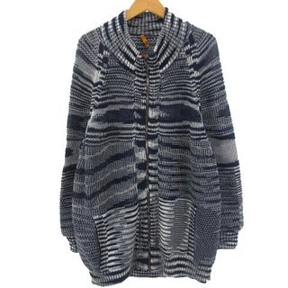 MISSONI ミッソーニ　ウールコート　総柄　オレンジタグ　44 XL