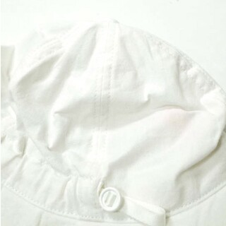 MAN-TLE マントル 日本製 6 PANEL HAT パラフィンワックス加工 ヘビーウェイトコットン 6パネルハット Free WHITE 帽子【MAN-TLE】
