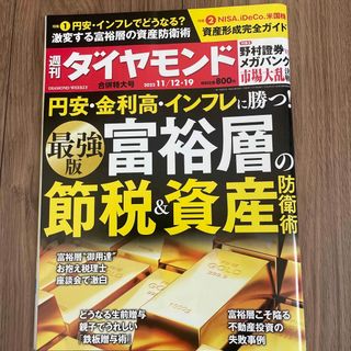 ダイヤモンドシャ(ダイヤモンド社)の週刊 ダイヤモンド 2022年 11/19号(ビジネス/経済/投資)