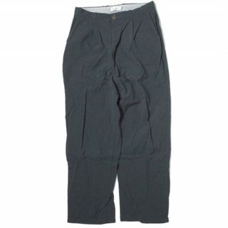 Steven Alan スティーブンアラン 日本製 NYLON OXFORD SUPER BAGGY TAPERED PANTS  ナイロンオックスフォードスーパーバギーテーパードパンツ 8114-217-0119 M Dark Navy 1タック ワイド  ボトムス【中古】【Steven Alan】