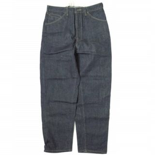 bukht ブフト 日本製 BIG DENIM PANTS ビッグデニムパンツ B-M35803 2(M) Indigo ワイド テーパード ジップフライ セルビッチ ジーンズ ボトムス【bukht】