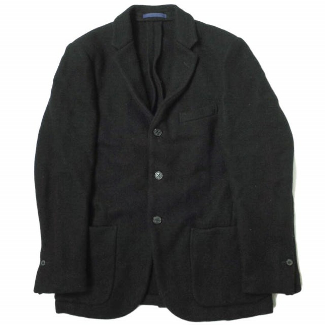 The FRANKLIN TAILORED フランクリンテーラード 日本製 WOOL 3B JACKET ラムウール3Bテーラードジャケット J10 4 ブラック アウター【The FRANKLIN TAILORED】