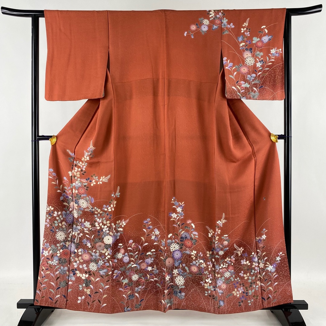 訪問着 秀品 身丈160cm 裄丈62cm 正絹 【中古】 | フリマアプリ ラクマ