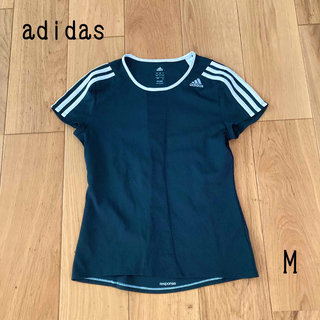 アディダス(adidas)のアディダス　Tシャツ　トップス　スポーツ　M(Tシャツ(半袖/袖なし))
