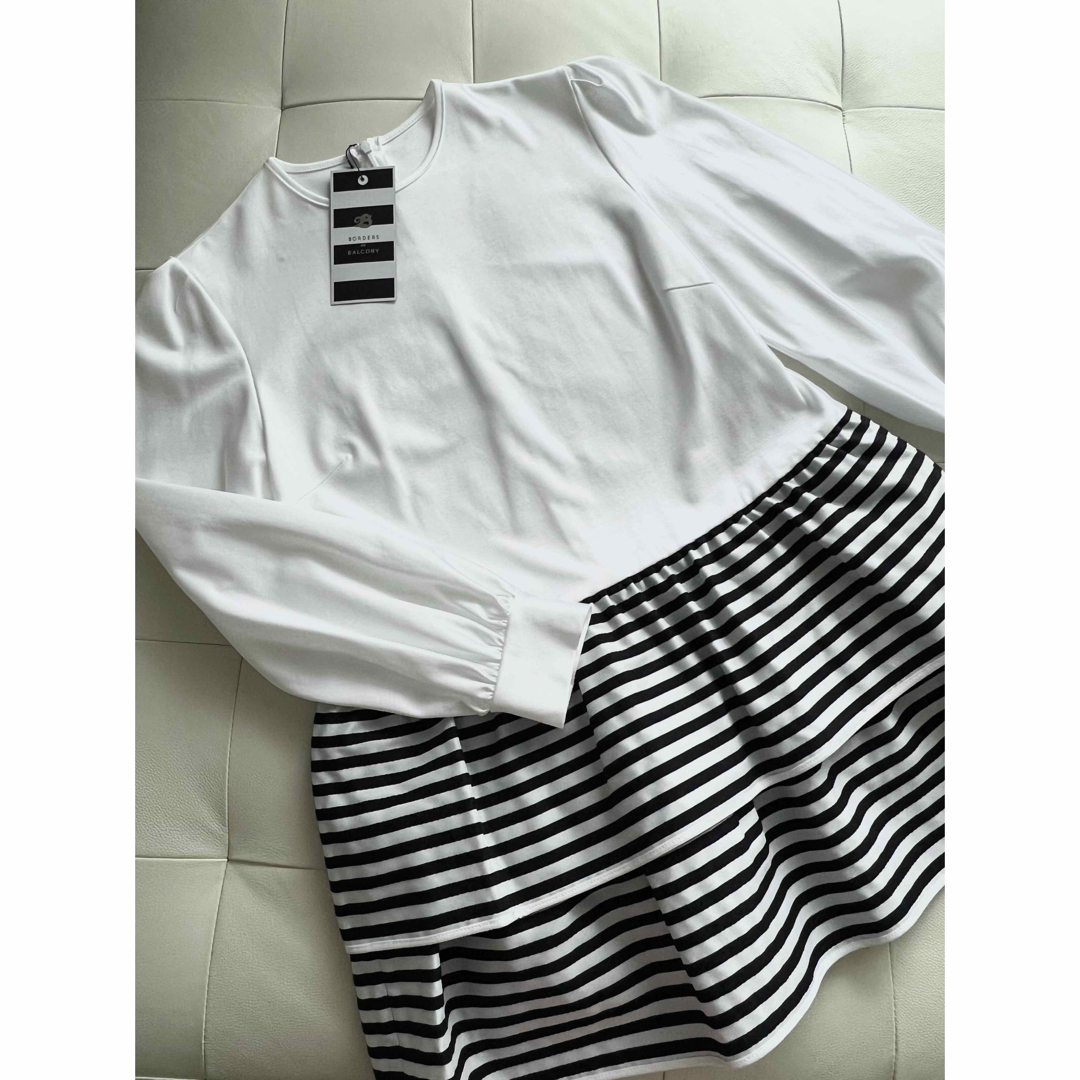 BORDERS at BALCONY - 新品 ボーダーズアットバルコニー ティアード