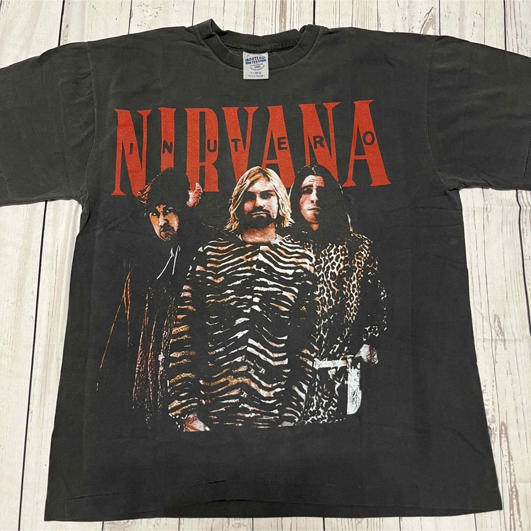 極希少 Nirvana ニルヴァーナ bootleg Tシャツ ブートレグ | フリマアプリ ラクマ