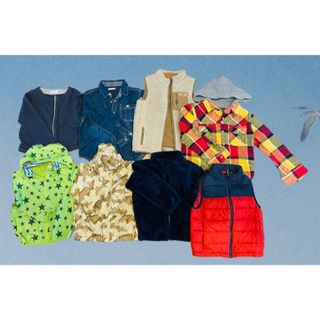 ユニクロ(UNIQLO)の男の子　110 ジャケットまとめ売り⭐︎(ジャケット/上着)