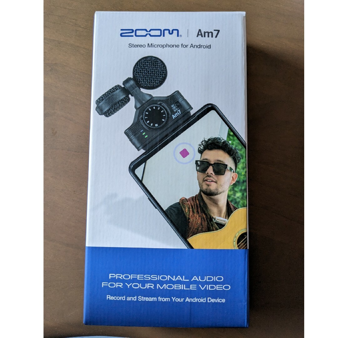 スマホ用マイク ズーム ZOOM Am7 Android用 USB Type-C スマホ/家電/カメラのスマホアクセサリー(その他)の商品写真
