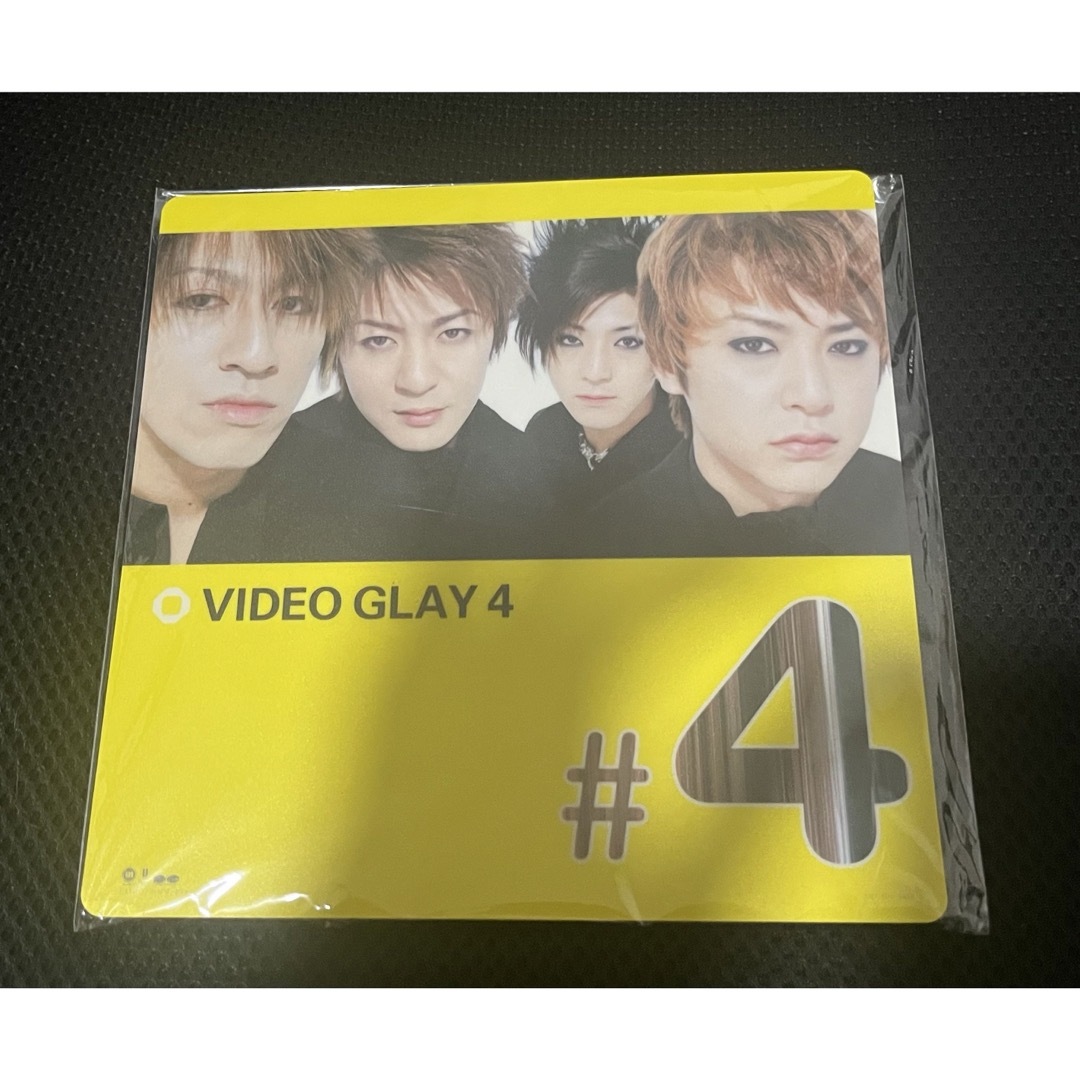 VIDEO GLAY4 マウスパッド エンタメ/ホビーのDVD/ブルーレイ(ミュージック)の商品写真