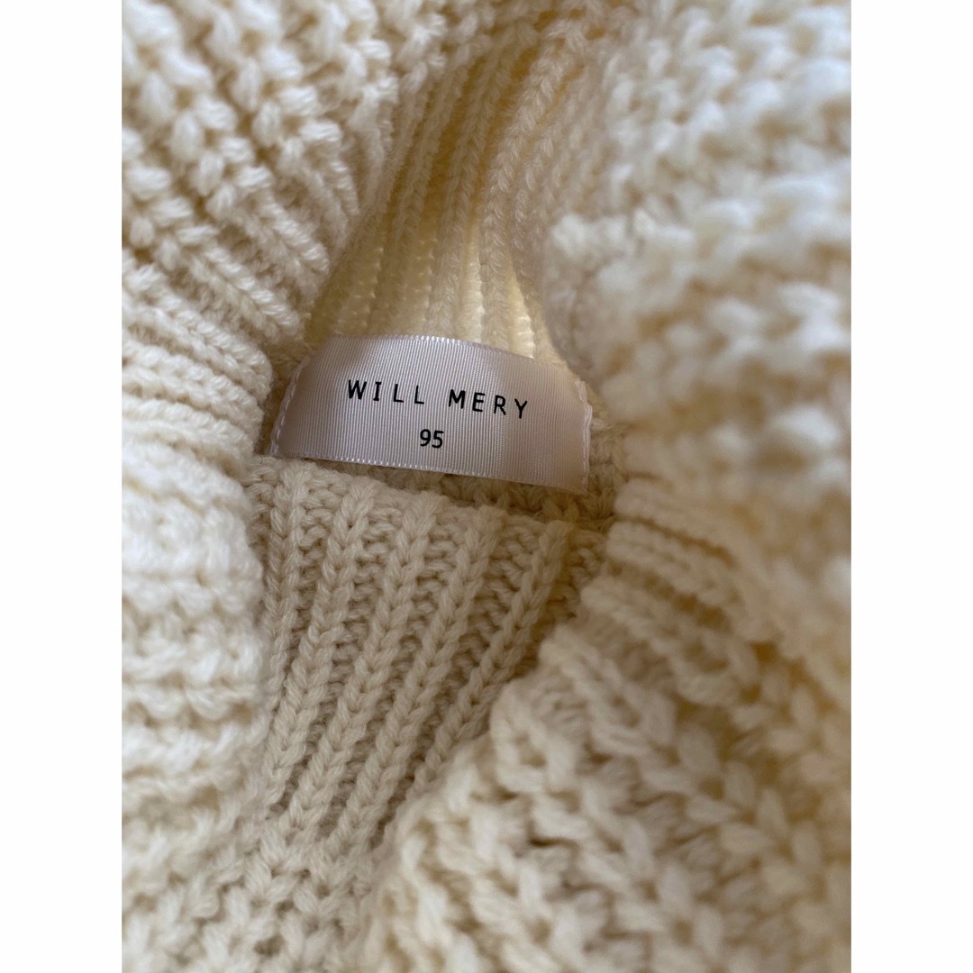 WILL MERY(ウィルメリー)の美品♡WILL MERY♡ニット キッズ/ベビー/マタニティのキッズ服女の子用(90cm~)(ニット)の商品写真