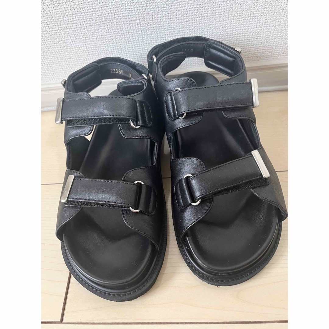 DEUXIEME CLASSE(ドゥーズィエムクラス)の極美品★CAMINANDO TOUCH-STRAP SANDALS 39 レディースの靴/シューズ(サンダル)の商品写真