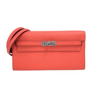 エルメス(Hermes)の　エルメス HERMES ケリートゥーゴー Y刻 ローズテキサス シルバー金具 エプソン レディース ショルダーバッグ(ショルダーバッグ)