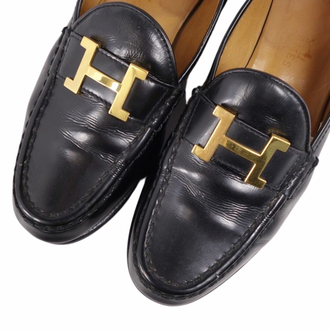 HERMES - エルメス HERMES ローファー コンスタンス Hロゴ HERMES - エルメス HERMES ローファー コンスタンス Hロゴ