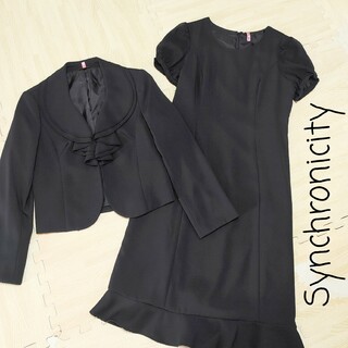 シンクロニシティ(synchronicity)の【Synchronicity】サイズ11AR　喪服　礼服　ブラックフォーマル(礼服/喪服)