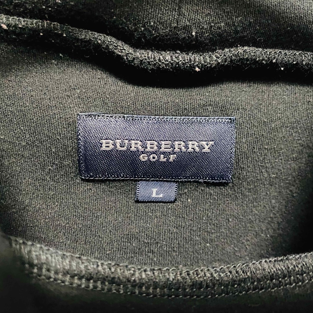 BURBERRY(バーバリー)の一点物　日本製　バーバリーゴルフ　ボックスロゴ　タートルネック　カットソー メンズのトップス(Tシャツ/カットソー(七分/長袖))の商品写真