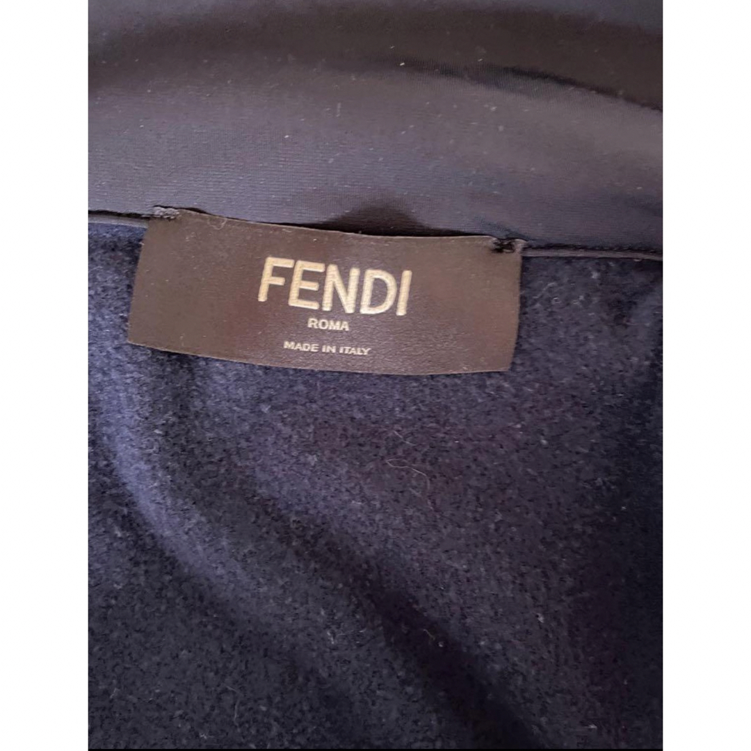 FENDI メンズジップトップストレーナースウェットジャケット