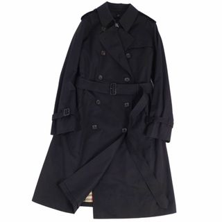 バーバリー(BURBERRY)の美品 バーバリー ロンドン BURBERRY LONDON コート トレンチコート ライナー付き アウター レディース 46(XL相当) ブラック(トレンチコート)