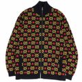 極美品 グッチ GUCCI ニット ブルゾン 20AW ジップアップ ドライバー