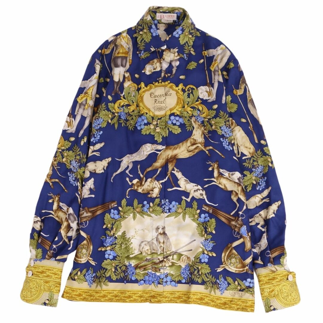 LOEWE - Vintage ロエベ LOEWE シャツ ブラウス ロングスリーブ LOEWE - Vintage ロエベ LOEWE シャツ ブラウス ロングスリーブ