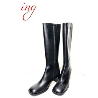 イング(ing)の✨ing✨天然皮革★レディース★ロングブーツ★size23ブーツ★size(ブーツ)