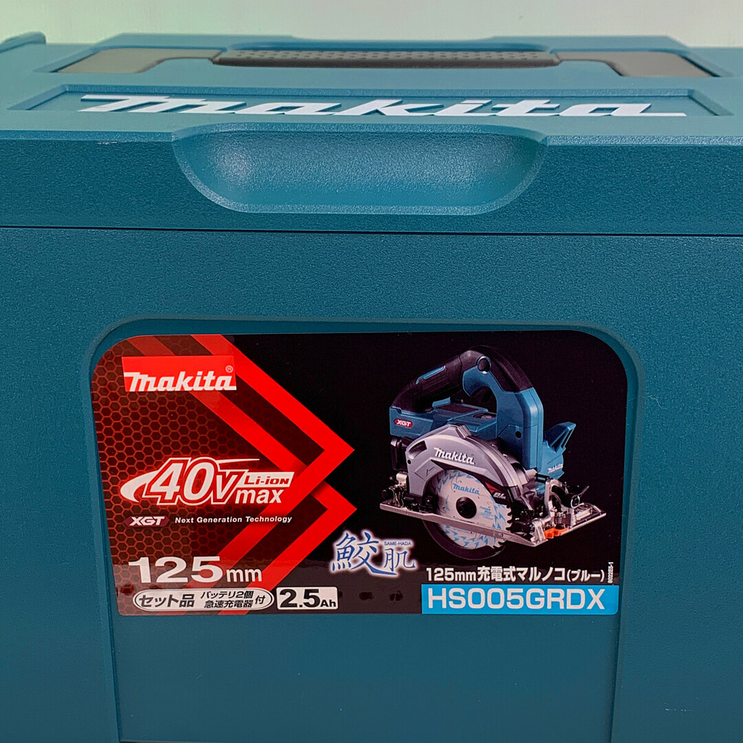 ♭♭MAKITA マキタ 40V　125ｍｍ充電式マルノコ　2023.4製　 HS005GRDX 7