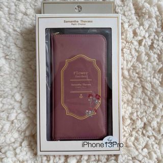 サマンサタバサプチチョイス(Samantha Thavasa Petit Choice)の新品★ サマンサタバサ　 ショルダー付携帯ケース　iPhone13pro ピンク(iPhoneケース)