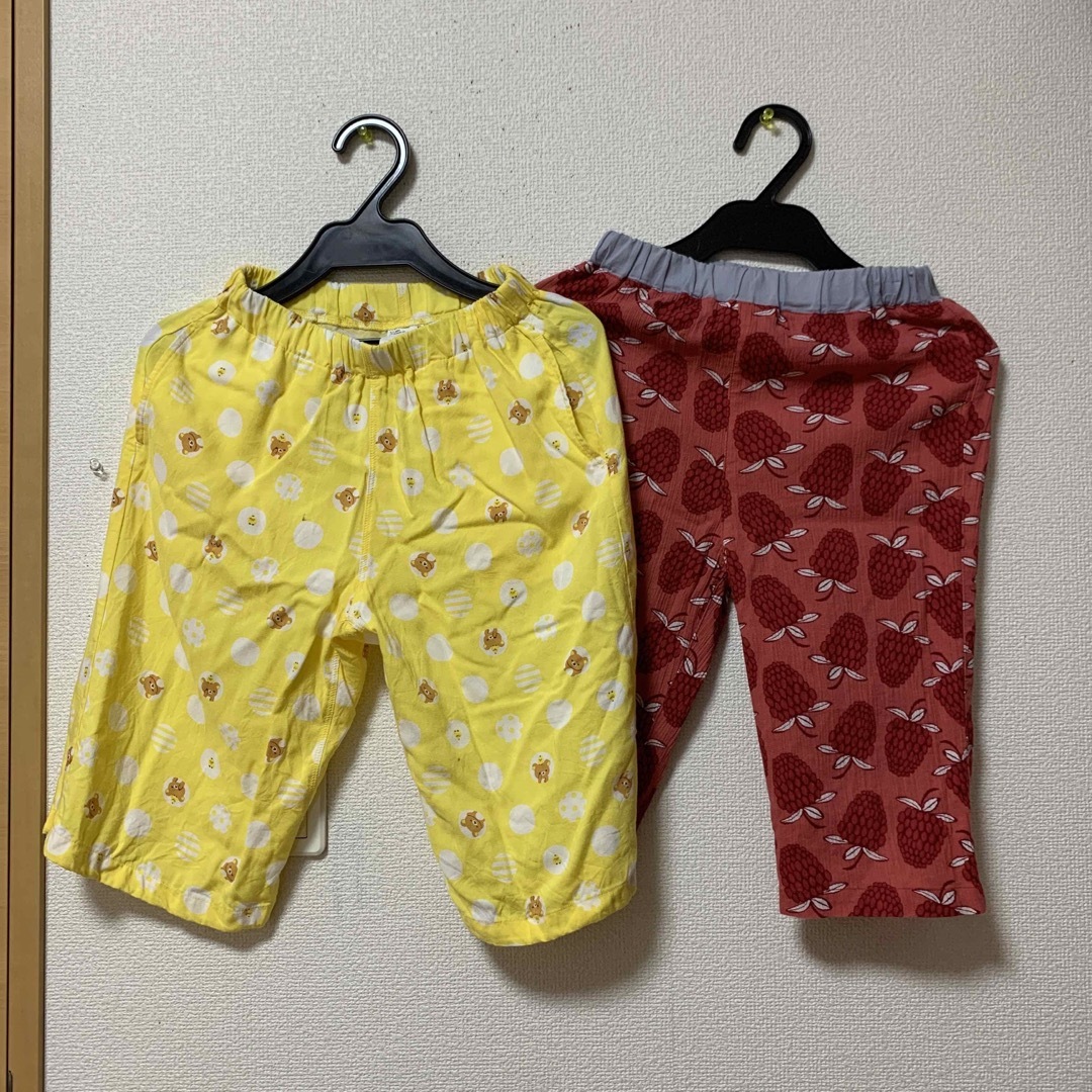 UNIQLO(ユニクロ)のハーフパンツセット　１３０cm キッズ/ベビー/マタニティのキッズ服女の子用(90cm~)(パンツ/スパッツ)の商品写真