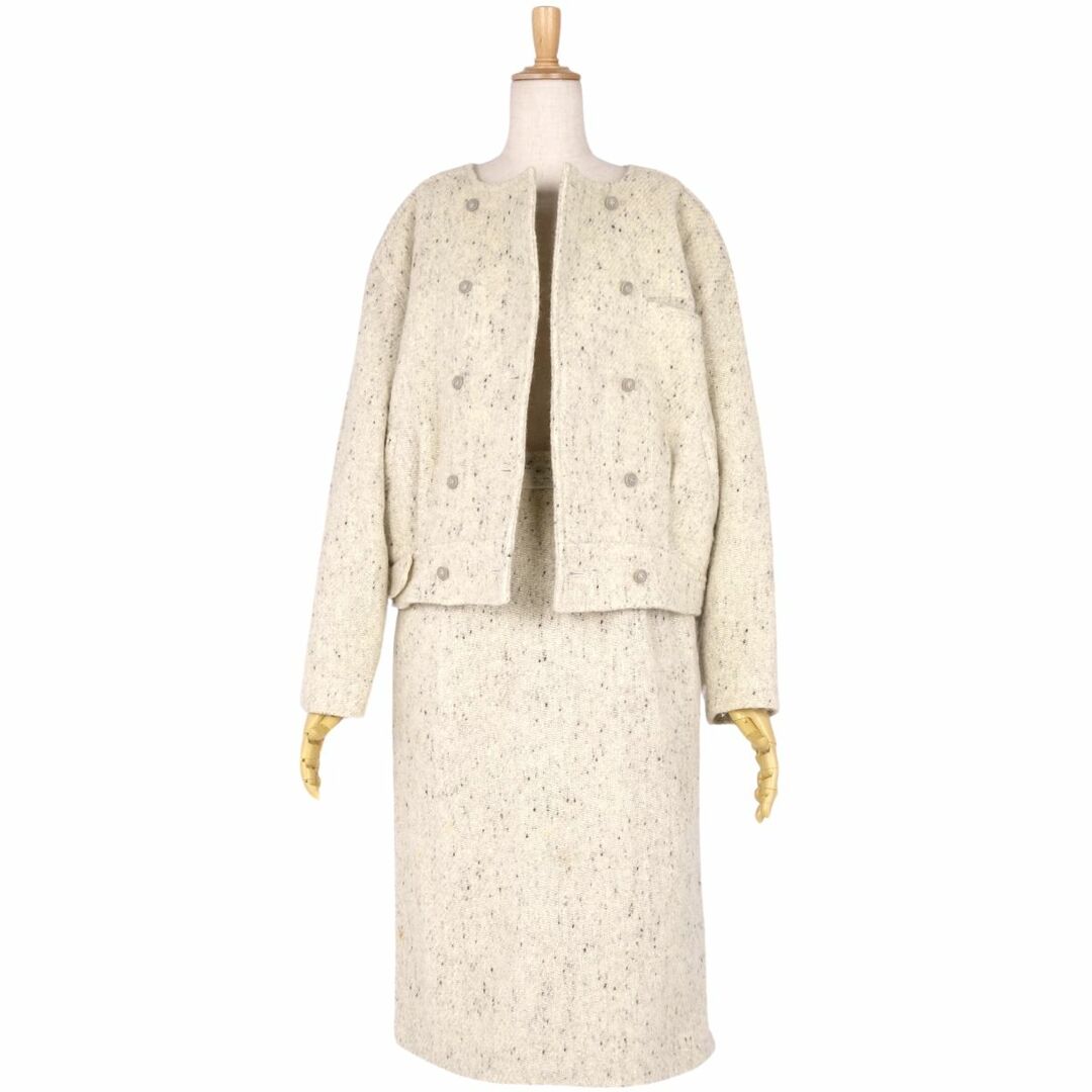 ヴィンテージ　Dior ディオール　ツィード　ジャケット　スーツ　M
