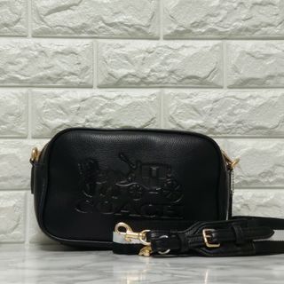 コーチ(COACH)のCOACH コーチ ショルダーバッグ ブラック ホース アンド キャリッジ(ショルダーバッグ)