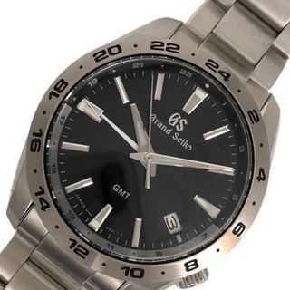 セイコー(SEIKO)の　セイコー SEIKO スポーツコレクションGMT SBGN027 シルバー ステンレススチール メンズ 腕時計(その他)