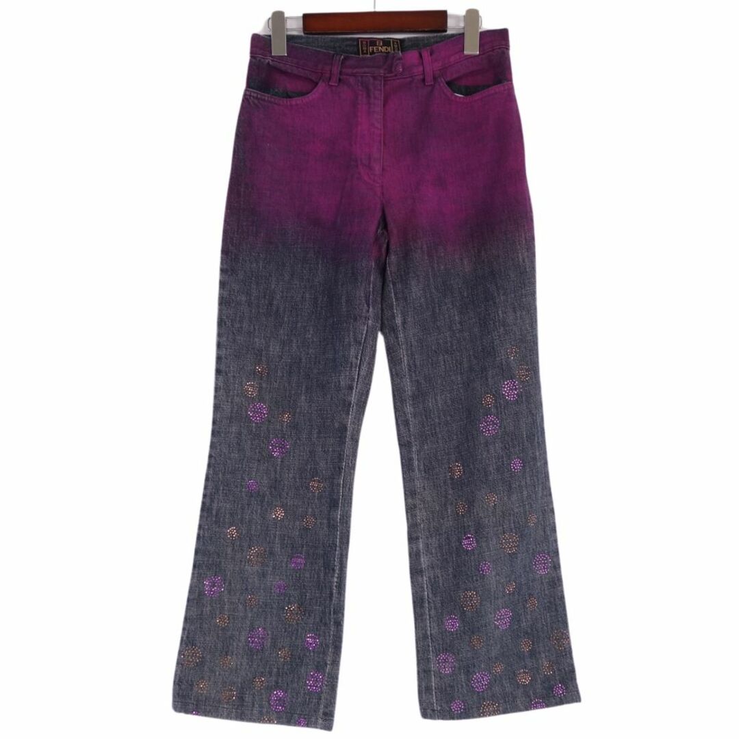 FENDI - 美品 Vintage フェンディ FENDI パンツ デニムパンツ FENDI - 美品 Vintage フェンディ FENDI パンツ デニムパンツ