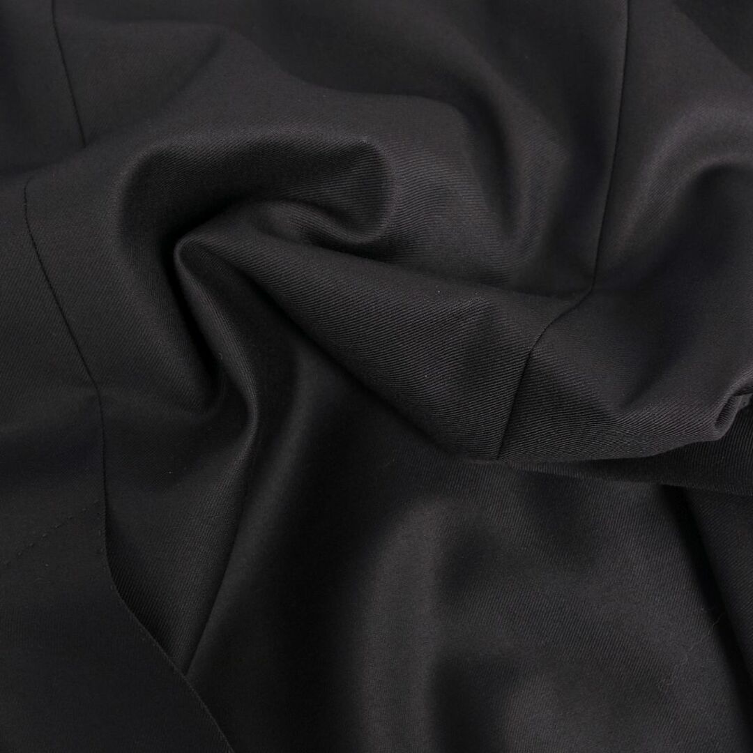 LOUIS VUITTON(ルイヴィトン)の美品 ルイヴィトン LOUIS VUITTON セットアップ スーツ ウール 無地 ジャケット パンツ イタリア製 48(M相当) ブラック メンズのスーツ(セットアップ)の商品写真