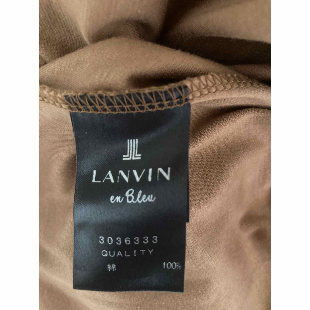 LANVIN en Bleu(ランバンオンブルー)のランバンオンブルー　ワンピース レディースのワンピース(ロングワンピース/マキシワンピース)の商品写真