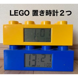 レゴ(Lego)のLEGO 置き時計　２個セット(置時計)