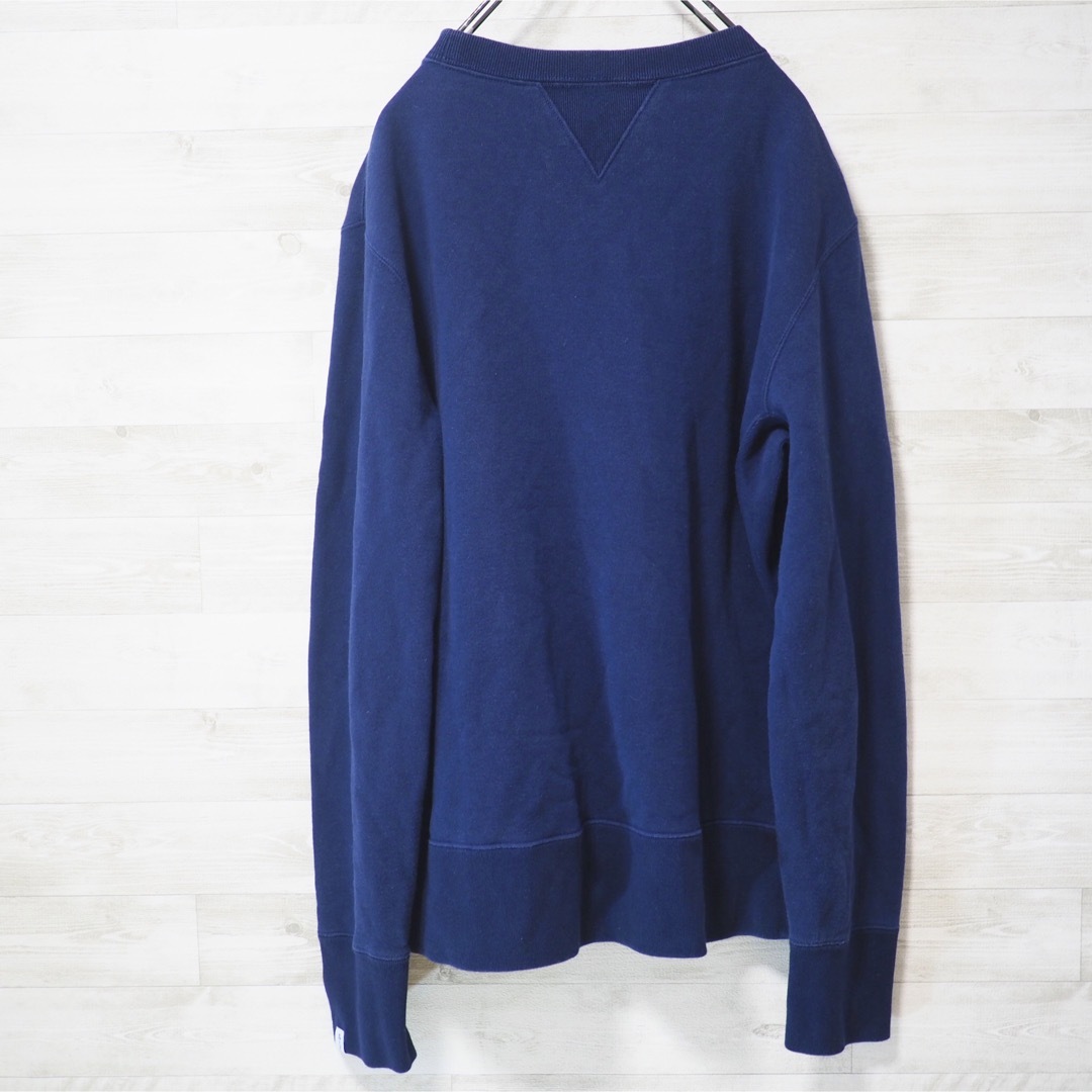 未使用品 LOOPWHEELER×BEAMS+ 別注スウェット Navy/L