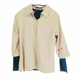 SS1254■新品 七分袖 カットソー&クルーネックTシャツ 2点セット(Tシャツ(長袖/七分))