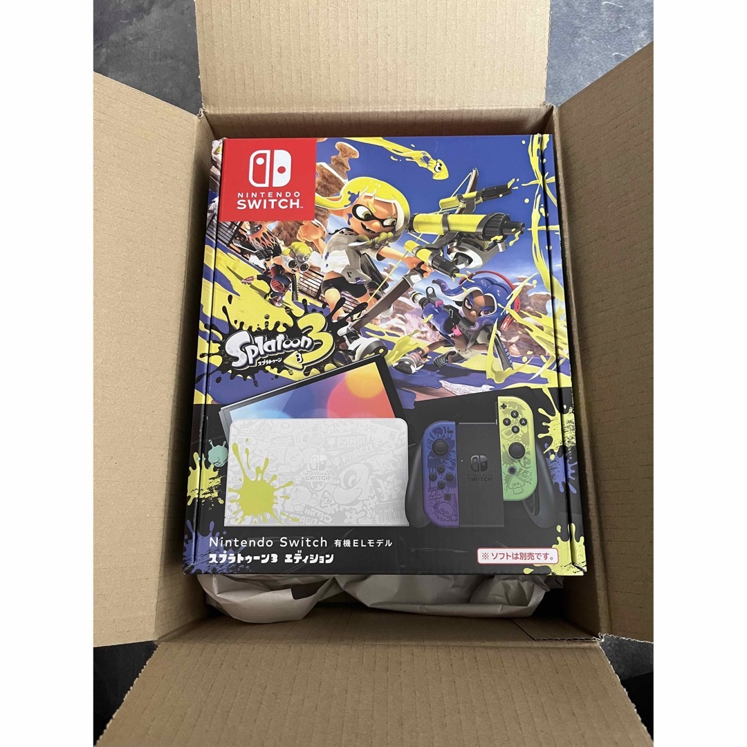 任天堂　Nintendo Switch有機ELモデル スプラトゥーン