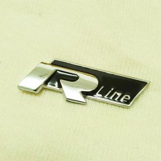 フォルクスワーゲン(Volkswagen)のVolksWagen フォルクスワーゲン R Line エンブレム Cタイプ１個(車外アクセサリ)