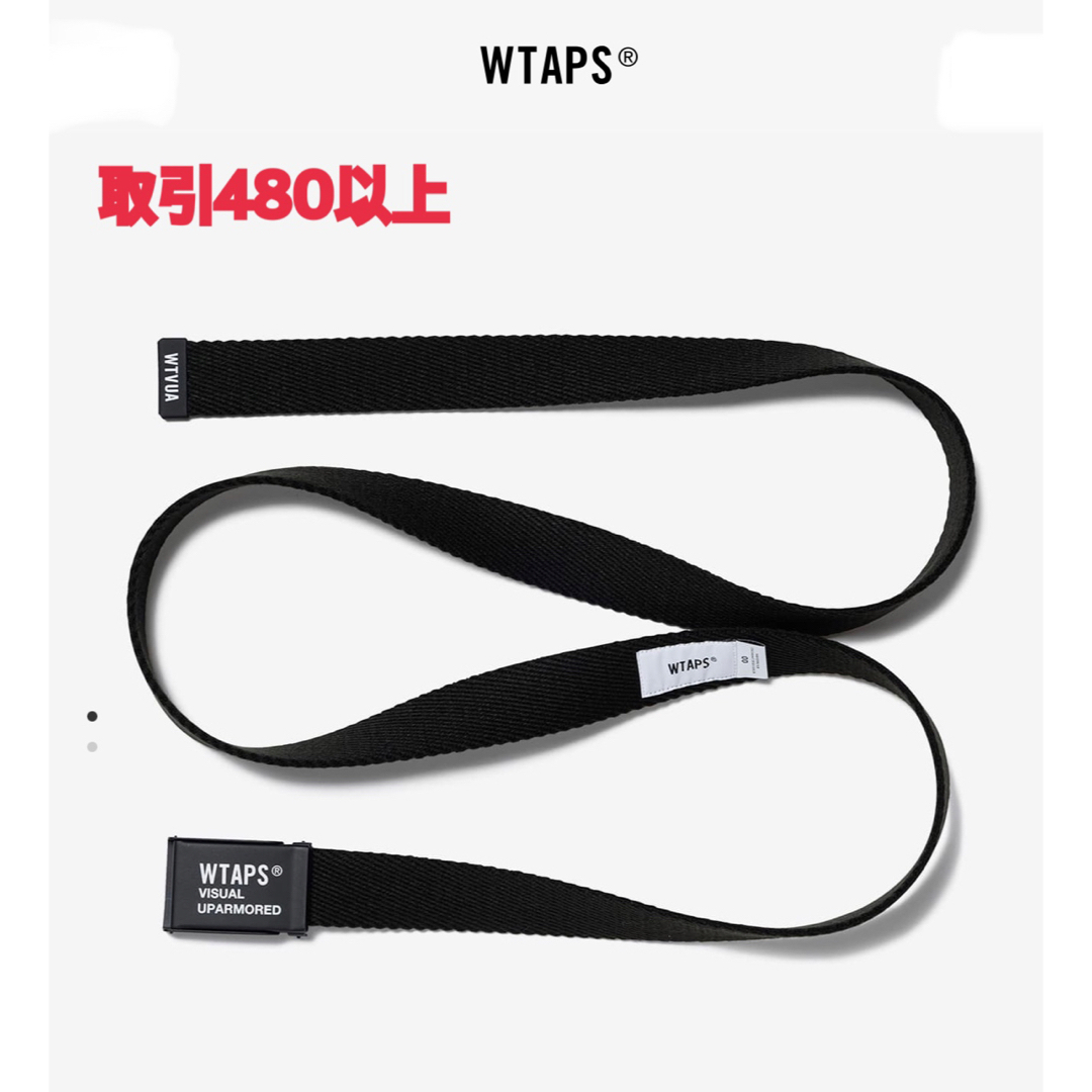 WTAPS 2023FW GIB BELT BLACK