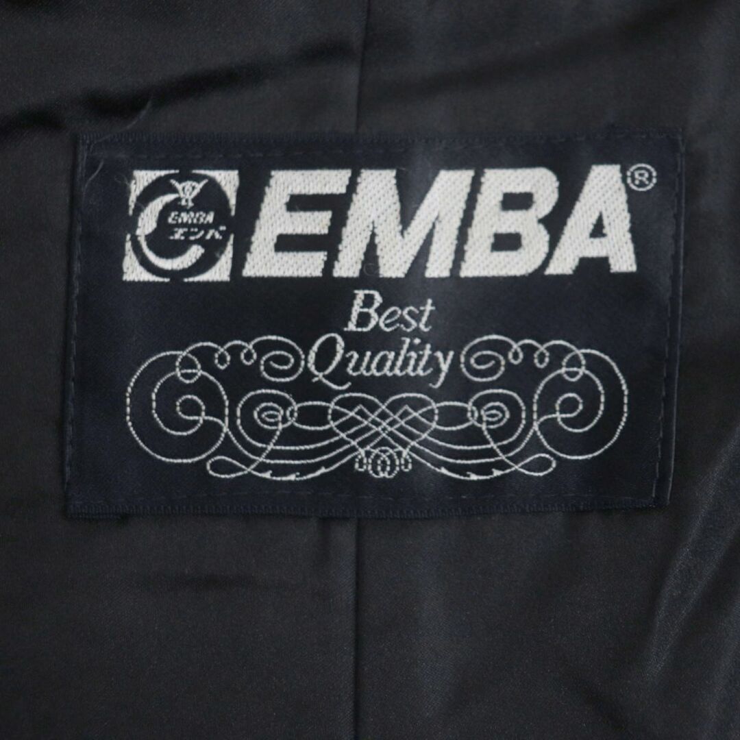 美品　EMBA エンバ　ブラックグラマミンク　ファーコート　こげ茶　毛皮