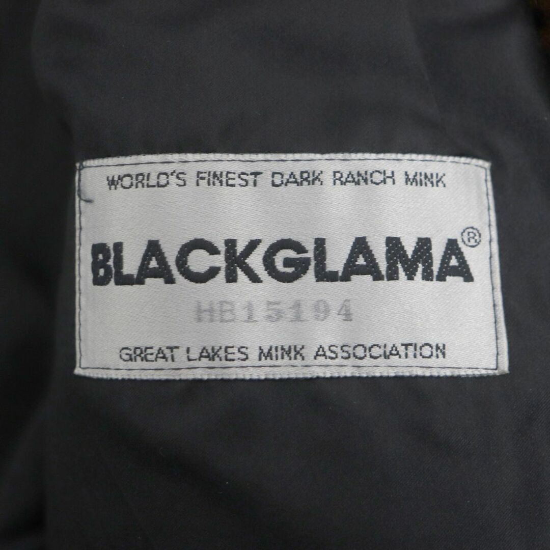 ❤️Nb.25《極美品》BLACK GLAMA ミンクコート