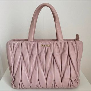 ミュウミュウ マトラッセ バッグ（ベージュ系）の通販 87点 | miumiuの