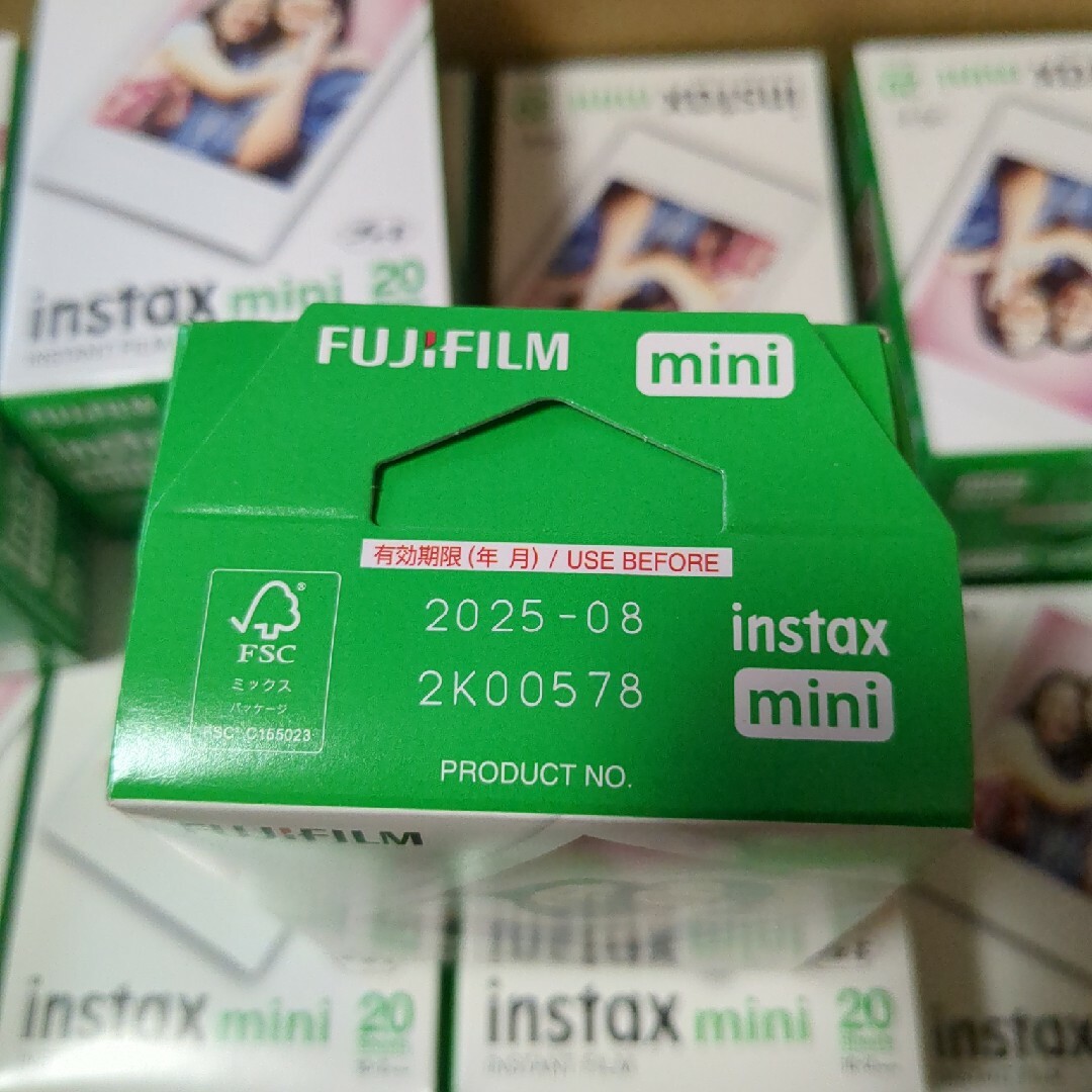 富士フィルム チェキフィルム instax mini JP2 25個セット500