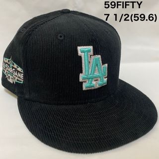 ニューエラー(NEW ERA)の海外限定　NEWERA  LA　ドジャース　キャップ　コーデュロイ　7 1/2(キャップ)