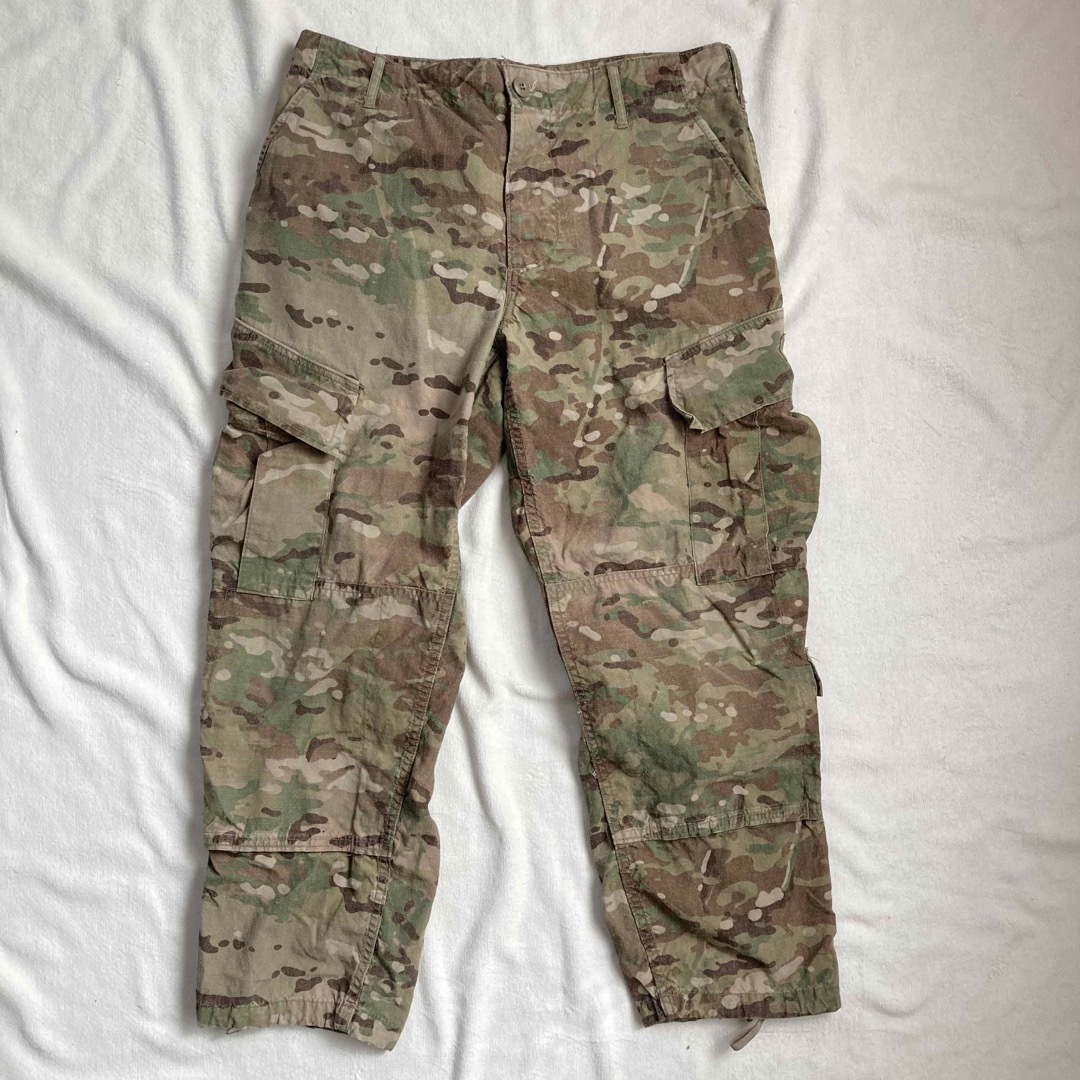 US ARMY 難燃性 迷彩パンツ ミリタリーパンツ MEDIUM-XSHORT